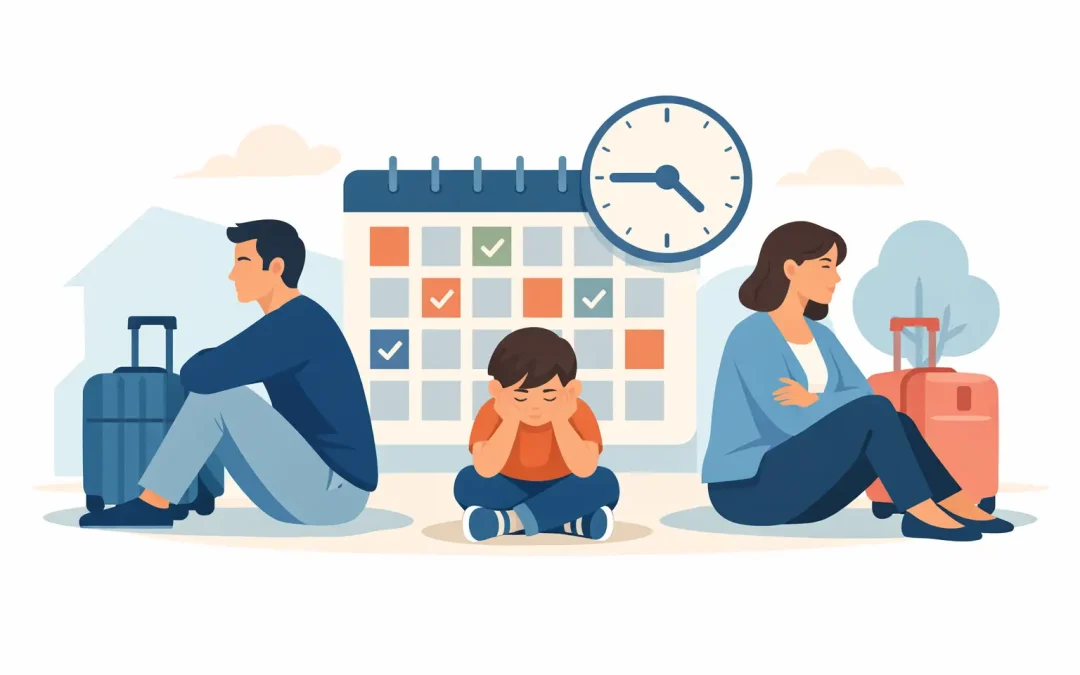 Divorț cu copil minor – program de vizită